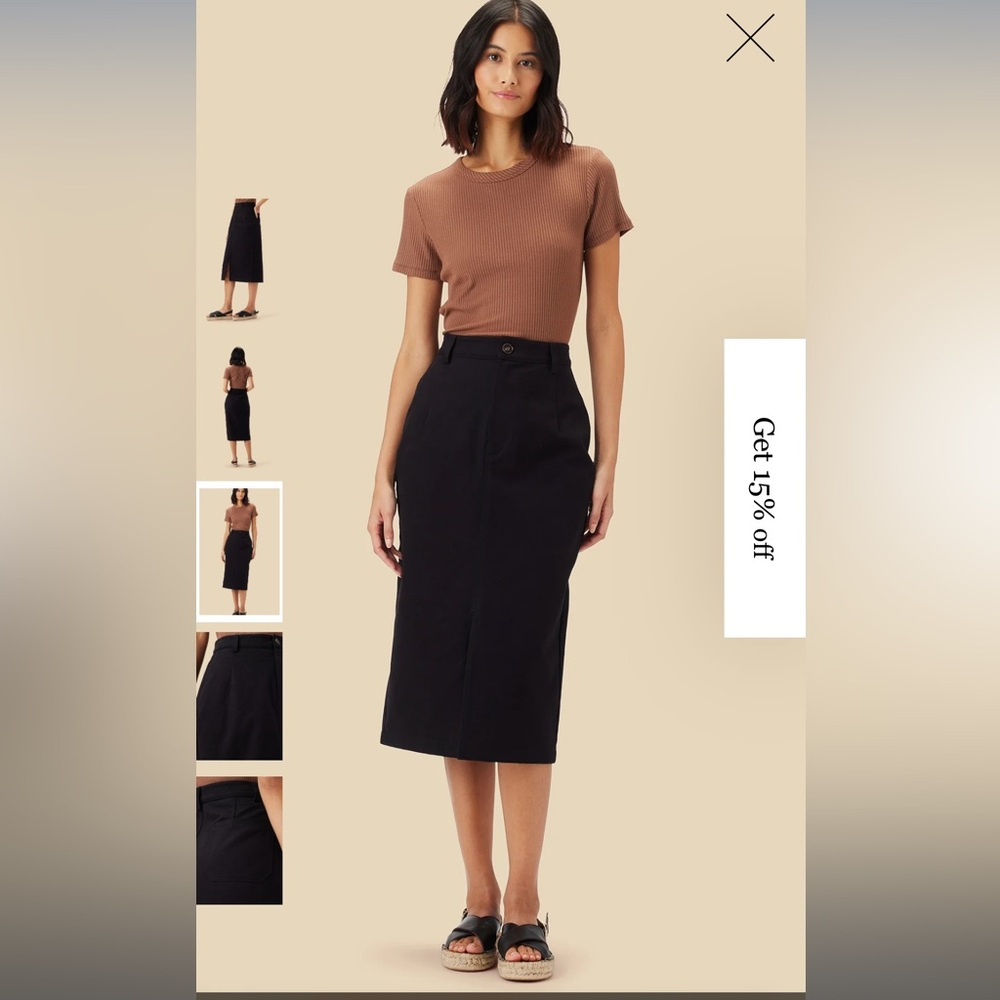 NWT - Amour Vert - Lina Organic Cotton Skirt